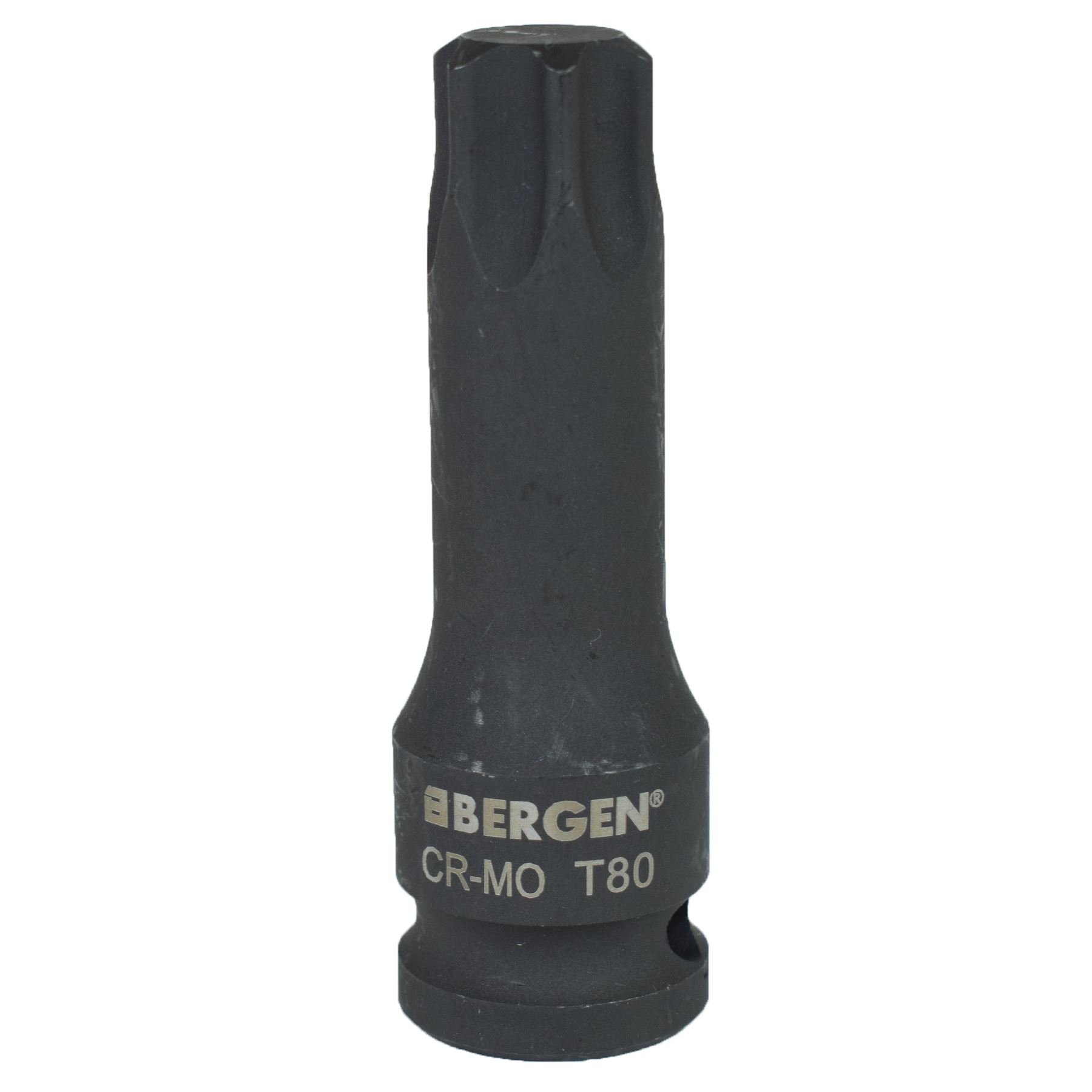 T80 x 78mm 1/2" Drive Extra Long Impact Torx/Star Male Socket Bergen