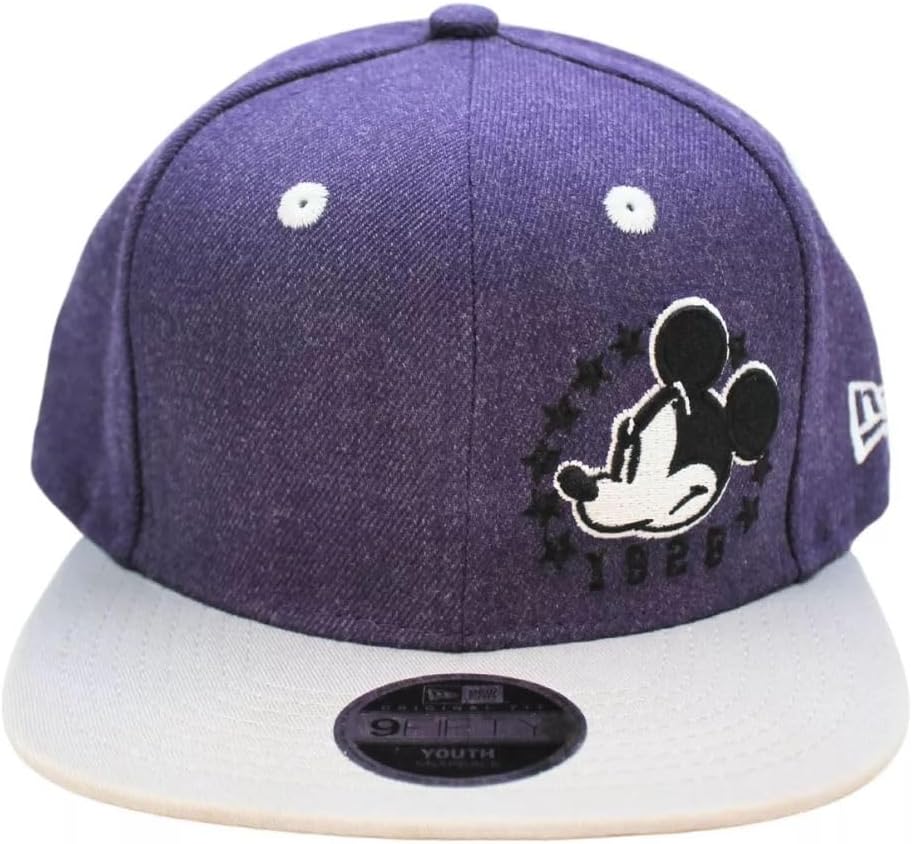 New Era, Gorra Plana, Mickey Mouse, Disney, 9Fifty, Azul, Unitalla