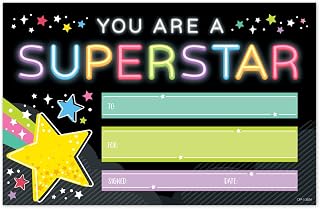 CTP Star Bright Superstar Awards Top Classroom and Homeshool Incentive and Rewards, Behavior Management (Creative Teaching Press 10946)