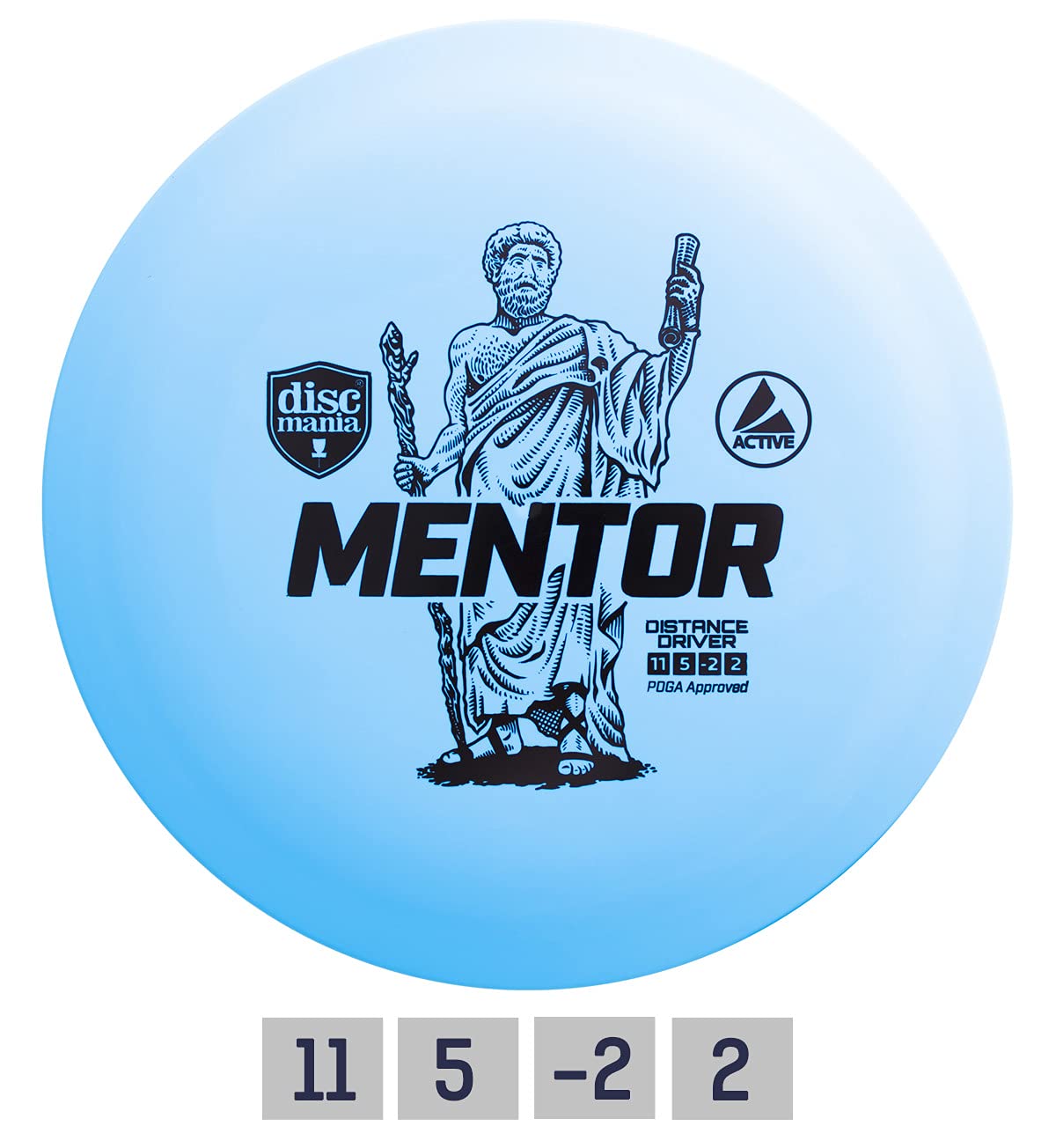 Discmania Distance Dviver Mentor Light Blue