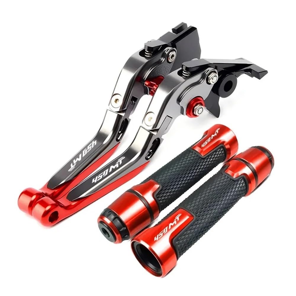 Mdofncp No.11 Motorcycle Clutch Brake Lever For Cf&Moto 450Mt 2023-2026 Motorcycle Cnc Aluminum Brake Clutch Levers Adjustable Folding