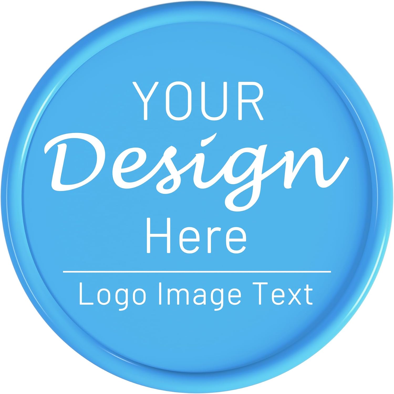 200 Custom Poker Chips,Double Sided Full Color Print,Imprint Your Own Personal Logo, Text and Image,Set for Bar Tokens,Party,Memorial Day,Golf and Wedding Favors