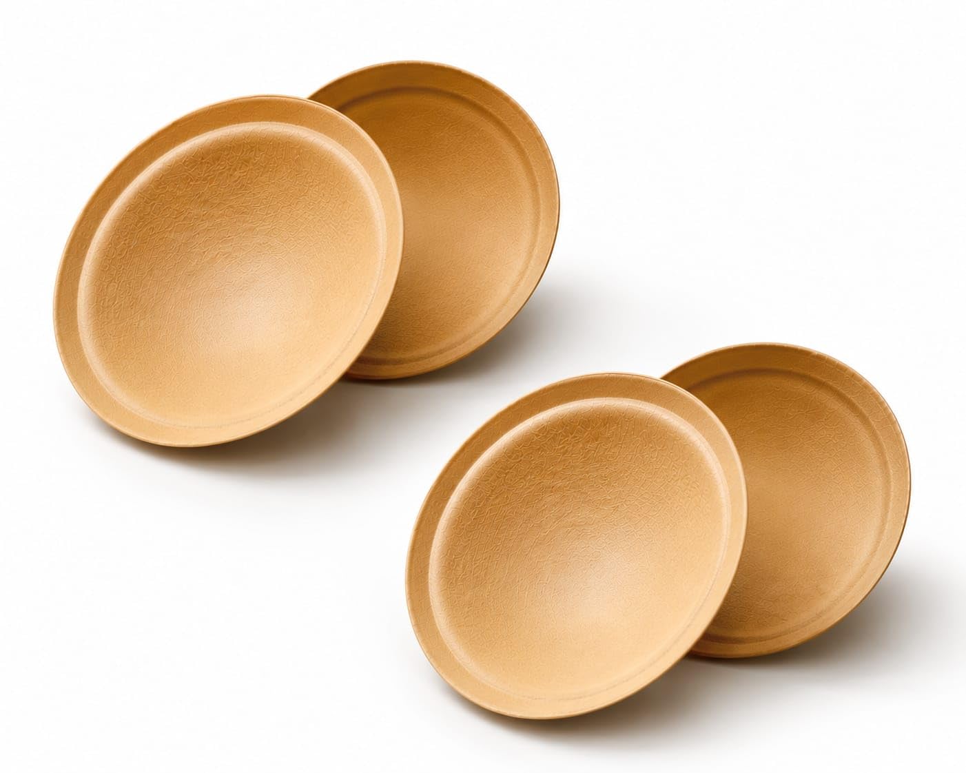 Kavya Enterprises Round Bra Cup Pads, Beige, Polyester, Size 34, Reusable Nipple Cover, Skin-Friendly, Pack of 2 Pairs-image-38