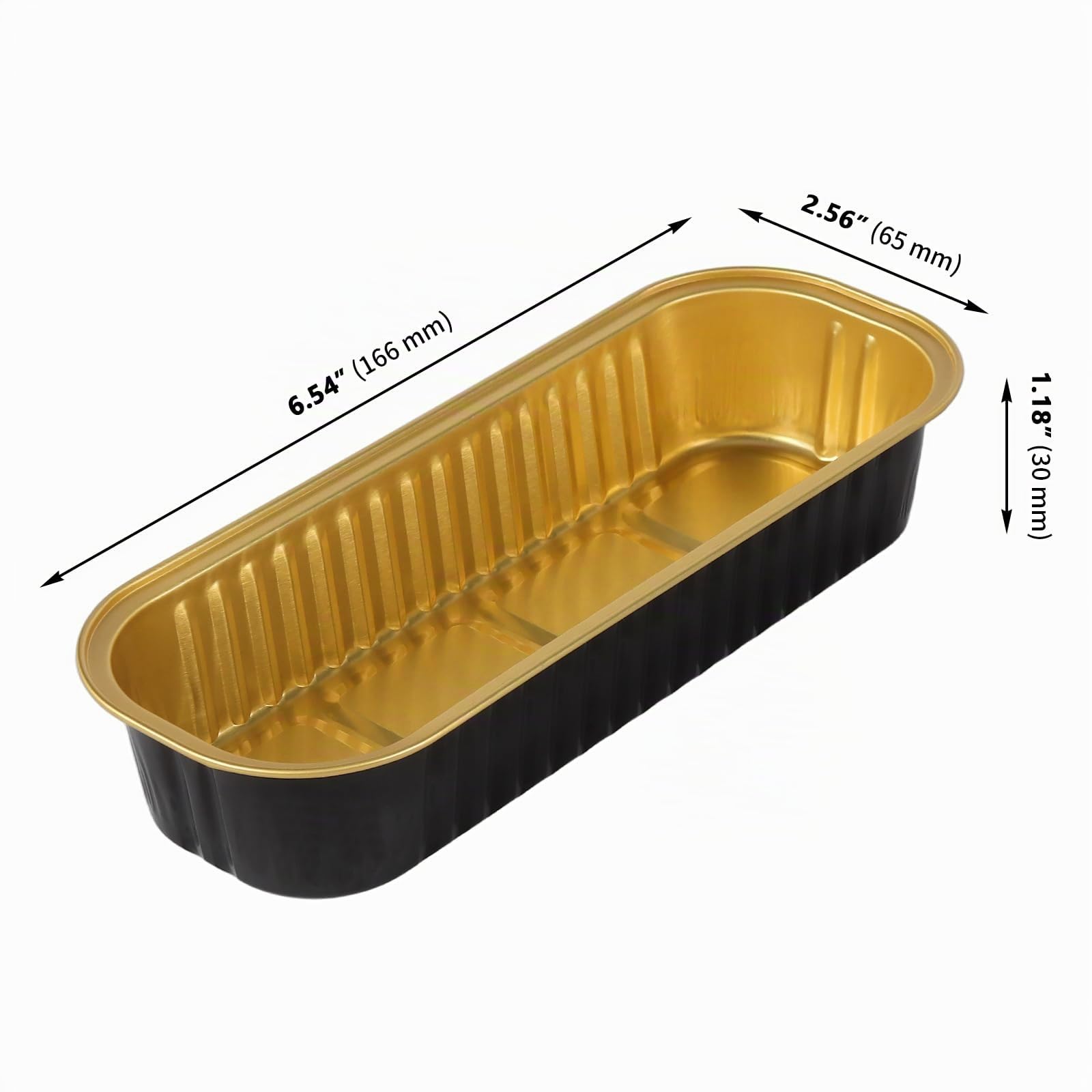 200 mini moldes para pan con tapas y cucharas, 100 juegos de moldes rectangulares de aluminio de 200 ml con adhesivo de sellado para pasteles, pudines y pan
