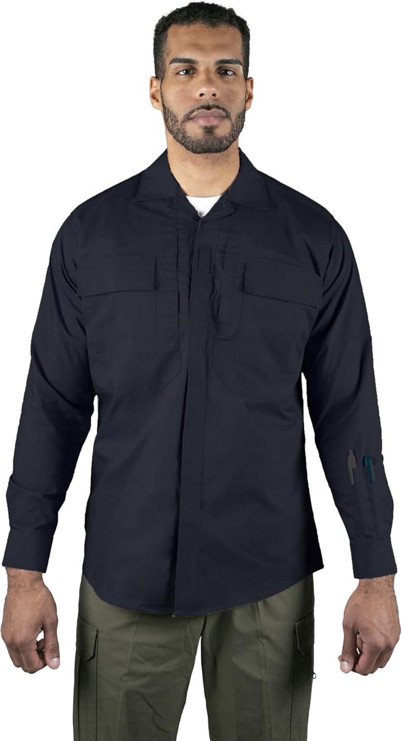 RYNO GEAR Tactical Poly Cotton RIP-Stop BDU Short Sleeve Shirt - Image 5