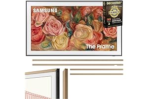 Samsung 75Inch The Frame TV QLED 4K Bundle