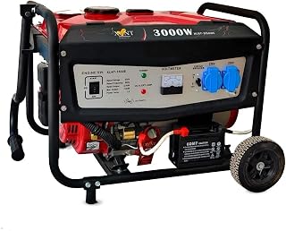 XLNT 3500E 3KW Petrol Generator Light Powered with Self Starter & Wheels Portable Power Solution for Home Outdoor Office Use Price In India