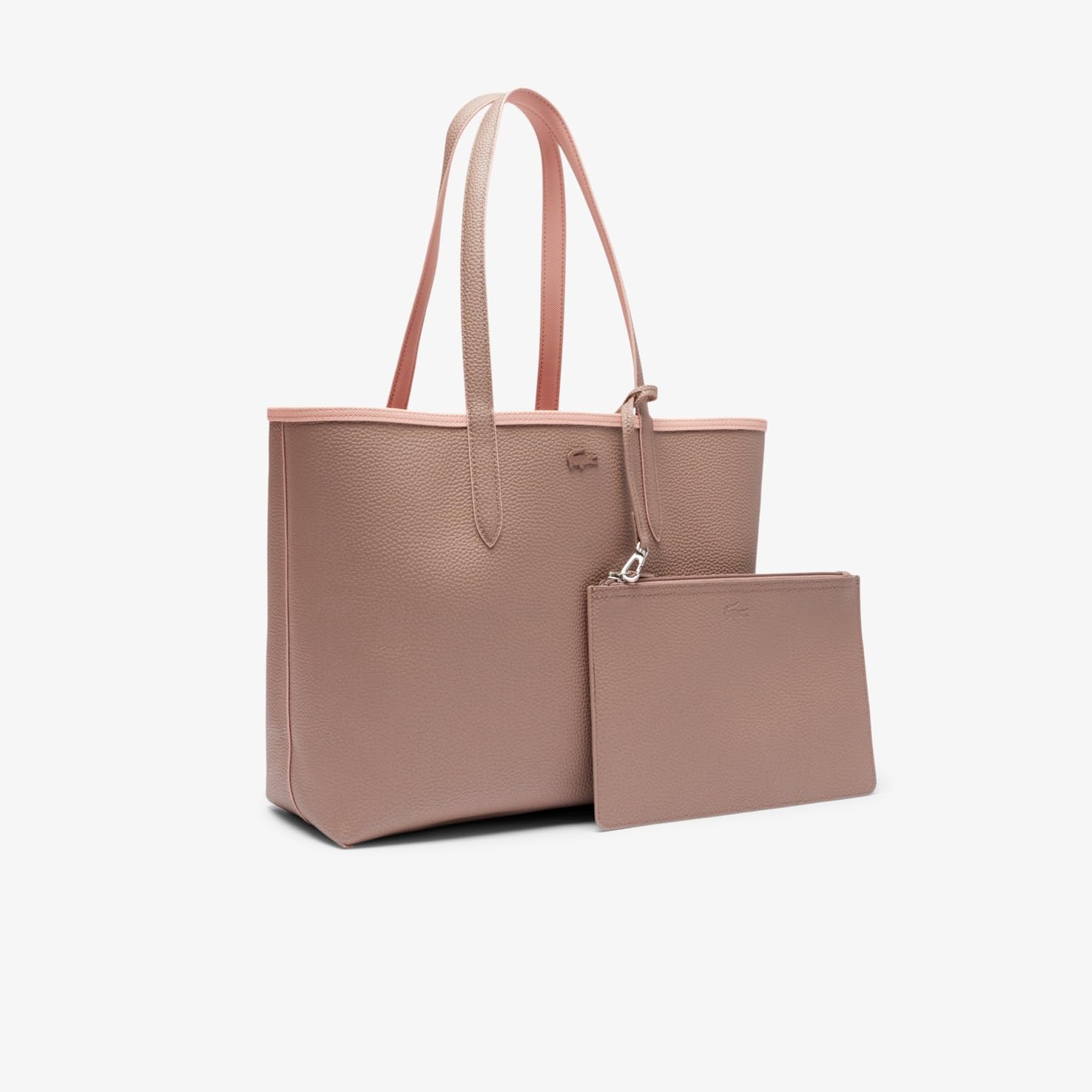 Lacoste Sac à provisions pour femme, bois de cerf rose clair