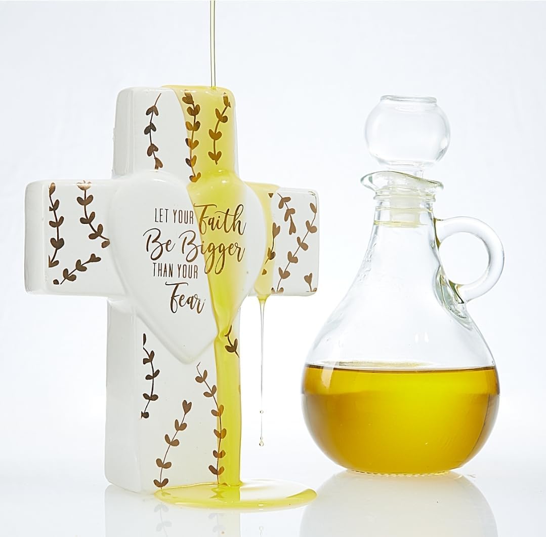 Miracle Anointing Oil for Blessing and Healing. 15ml. Durable Glass Roll On Bottle with Bamboo Lid. Eco-friendly. Unscented