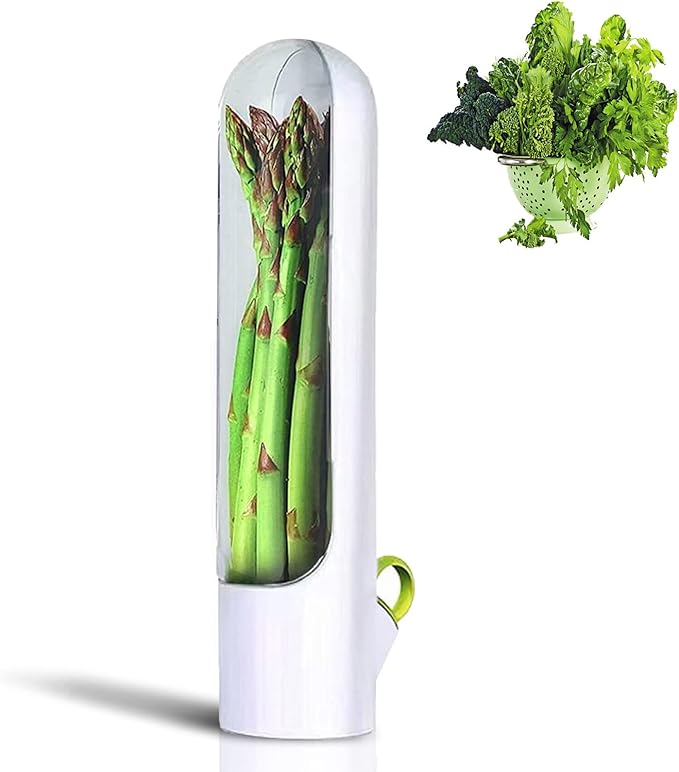 plplaaoo Herb Storage Containers for Refrigerator,Herb