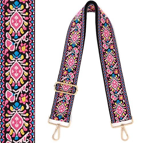 Image of Purse Strap Wide Replacement Crossbody Strap Handbag Guitar Strap Purse Shoulder Strap Adjustable