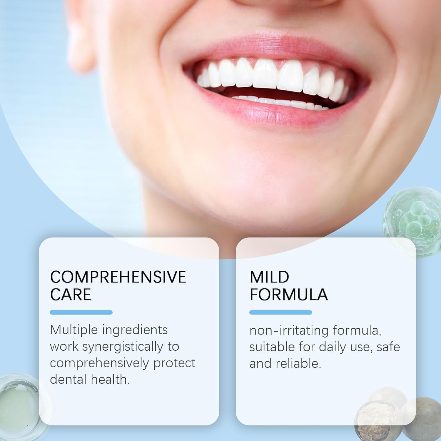 Kit de reparación líquida de armadura dental para curación de cavidades, armadura de dientes de dientes, líquido de armadura de dientes curativos, ayuda a mantener las encías saludables para todos los
