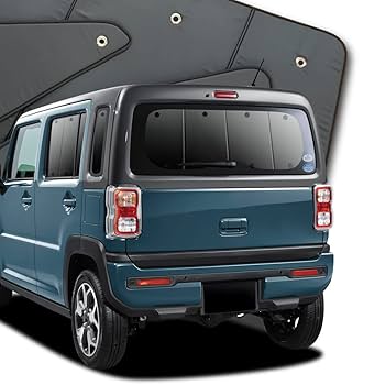 新型ハスラーの車中泊用シェードと網戸 新型ハスラーの車中泊用シェードと網戸 新型ハスラーの車中泊用
