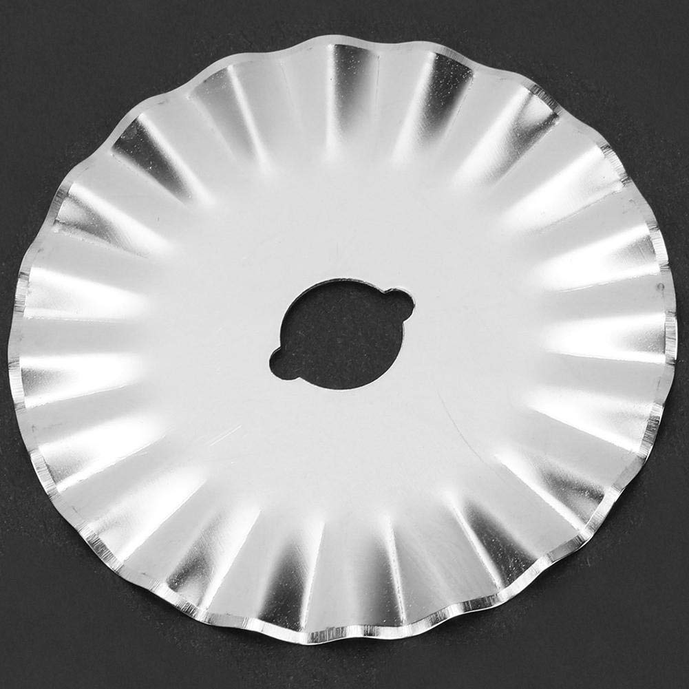 Hztyyier 5 Stück 45 mm Ersatzklingen für Rollschneider, Schneidklingen Nähen Basteln für Patchwork und Scrapbooking