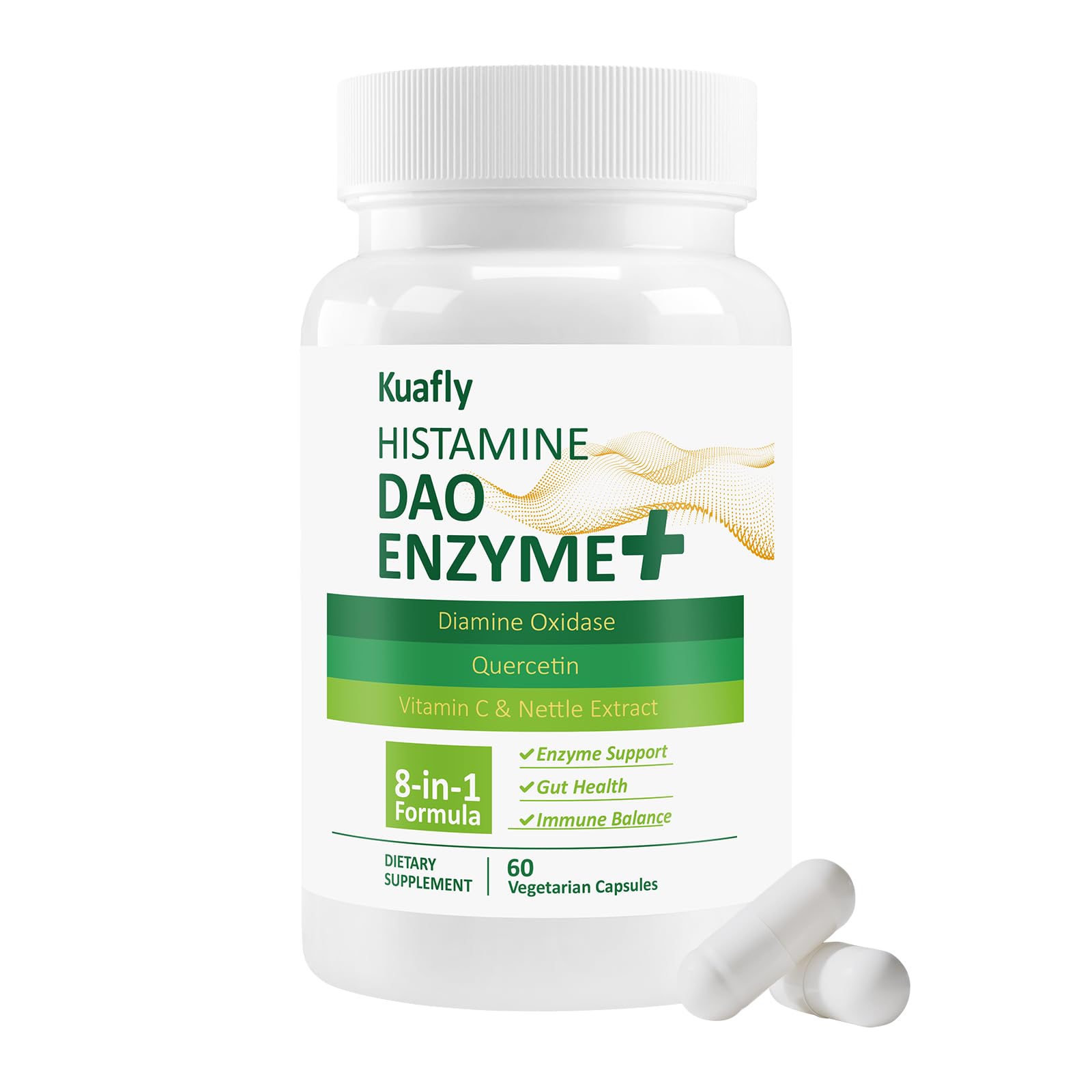 Amazon.com: KUAFLY DAO Supplements Histamine Blocker – DAO Enzyme