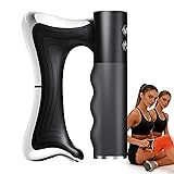 wfofmo Heated Muscle Scraper Tool, Electric Muscle Scraper Tool with Vibration, Massage& Heat, Portable Gua
