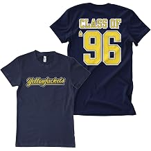 Yellowjackets Officially Licensed Class of '96 Mens T-Shirt Navy Blue, Medium