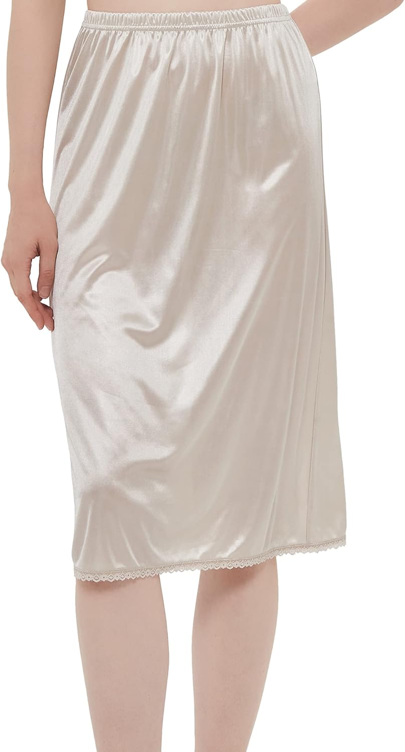 GYS Half Slip for Women Under Dress Silky Underskirt - Image 3