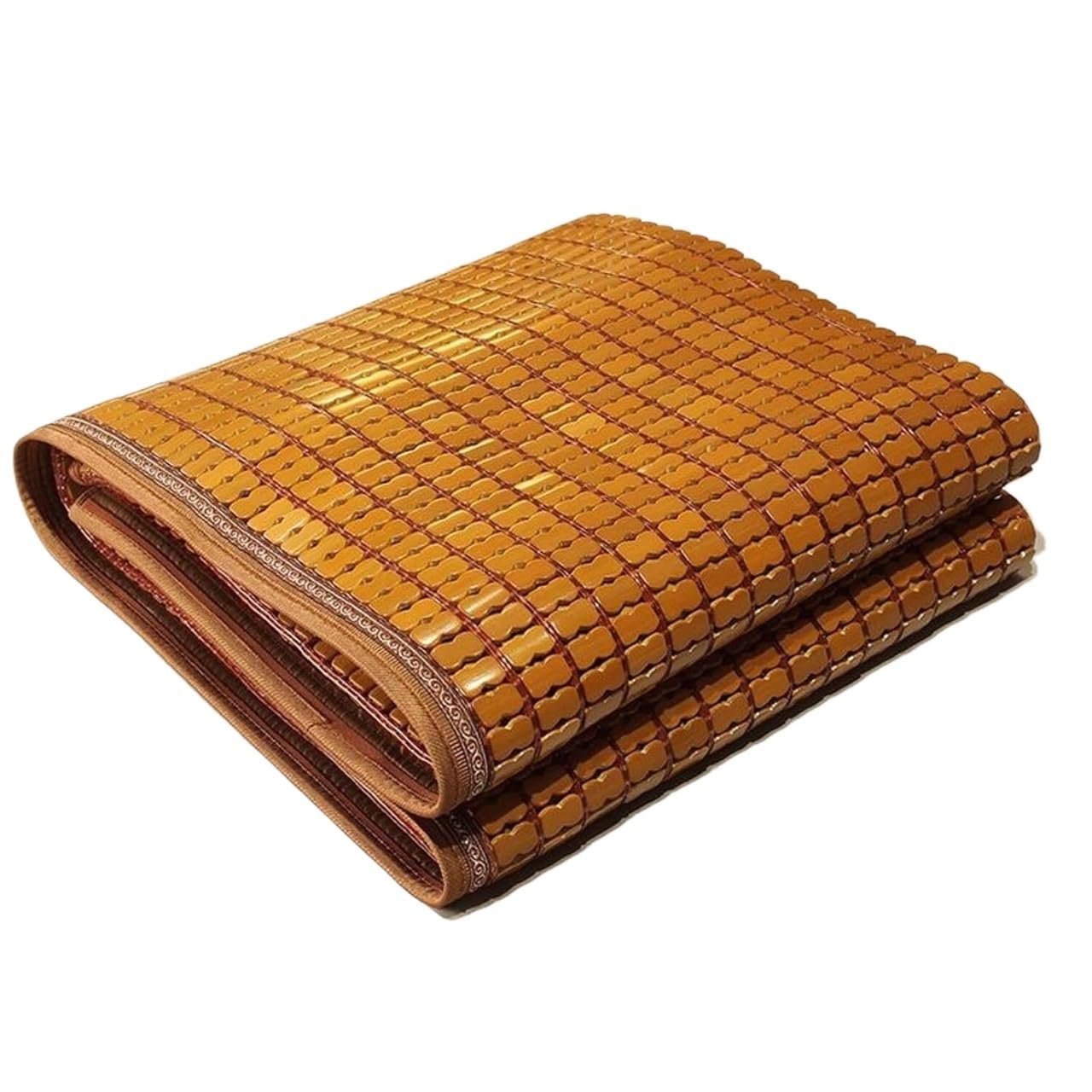 QCKNKMGG Cooling Bamboo Sofa Mat, Cooling Bamboo Mahjong Mat Carbonized Summer Multiple Sizes(60x210cm(24x83in))