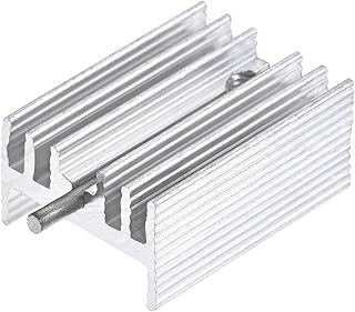 Tool parts 21x15x10mm TO-220 Aluminum Heatsink for MOSFET Transistor Diode With A Pin 20pcs