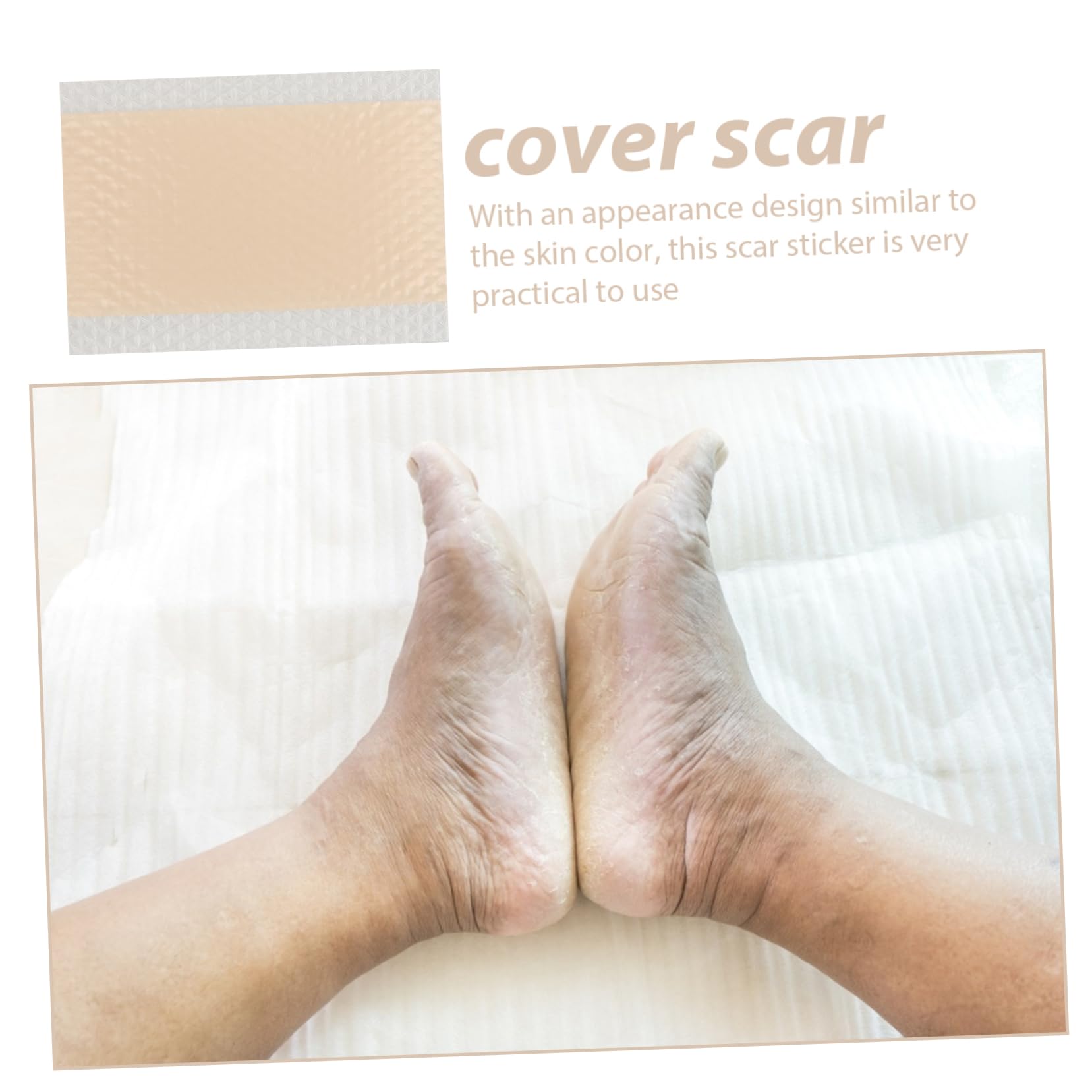 Abaodam 5 Ensembles Patch Adhésif De Couverture De Cicatrice Silicone Bandes Invisibles Pour Peau Autocollants Réducteurs De Cicatrices Pour Tout 10 Pièces * 5
