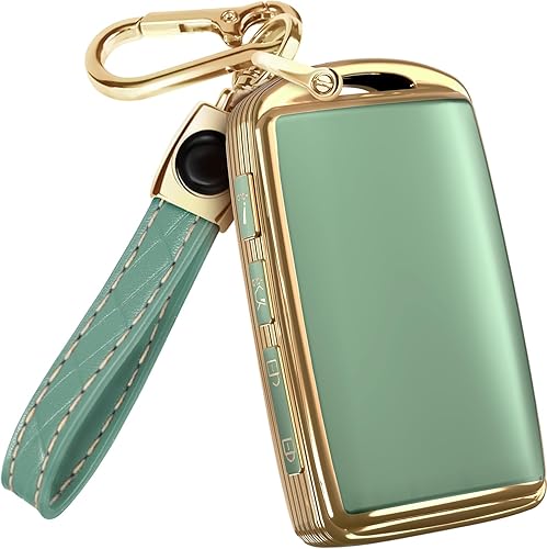 Miniatura 14 de Lucrum Compatible con funda para llavero Mazda y llavero de cuero, funda de TPU para 3, 6, CX-5 CX-9 CX-30 CX-50 CX-70 (2019-2025)