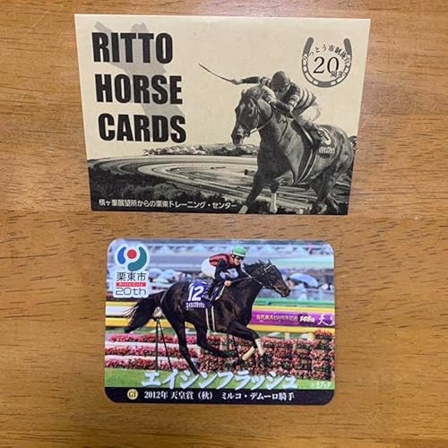 栗東市 馬カード エイシンフラッシュ
