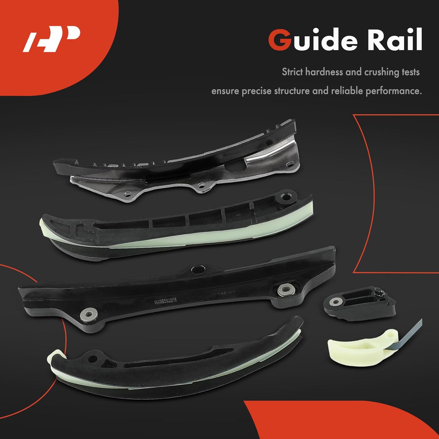 A-Premium Engine Timing Chain Kit W/Sprocket & Tensioner & Guide Compatible with Jeep Grand Cherokee, Wrangler & Dodge Grand Caravan, Charger & Chrysler Town & Country & Ram ProMaster 1500 - V6 3.6L