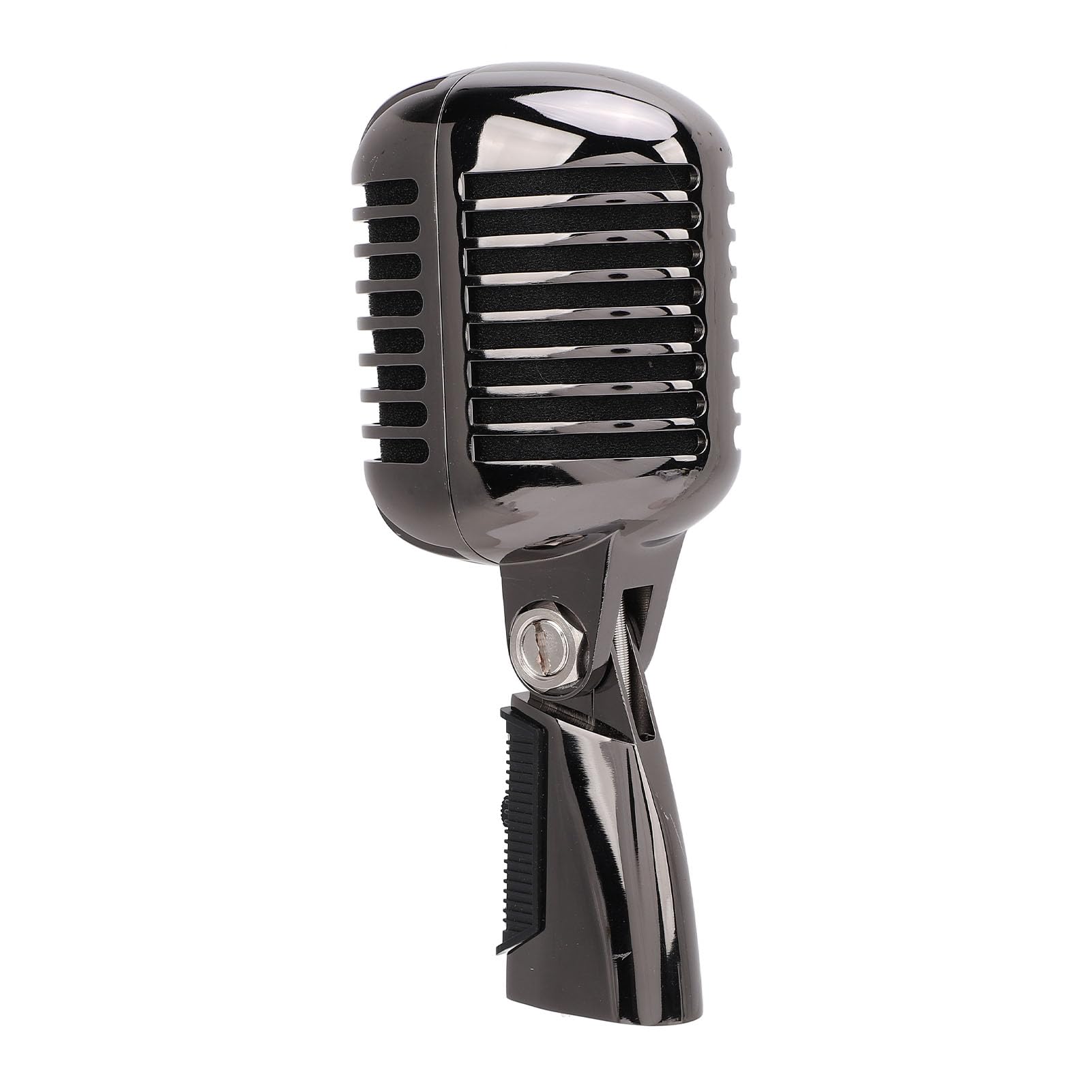 SIXRUN Antiguo Micrófono Vocal Dinámico Vintage Construcción Robusta Cardioide Ideal para Voces e Interpretaciones de Instrumentos