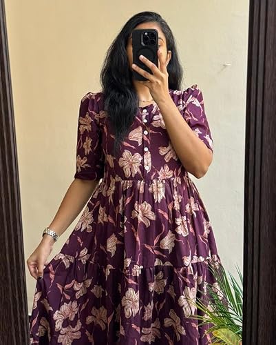 Generic maroon dress – image 3