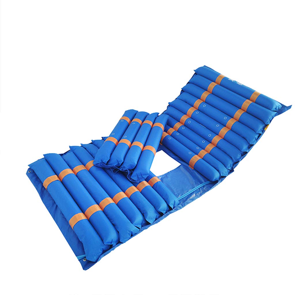 Colchón de Aire antiescaras Inflable con Bomba, Prevención de llagas y colchón de Aire en la Cama, Airbag de circulación Colchón de Aire antiescaras extraíble