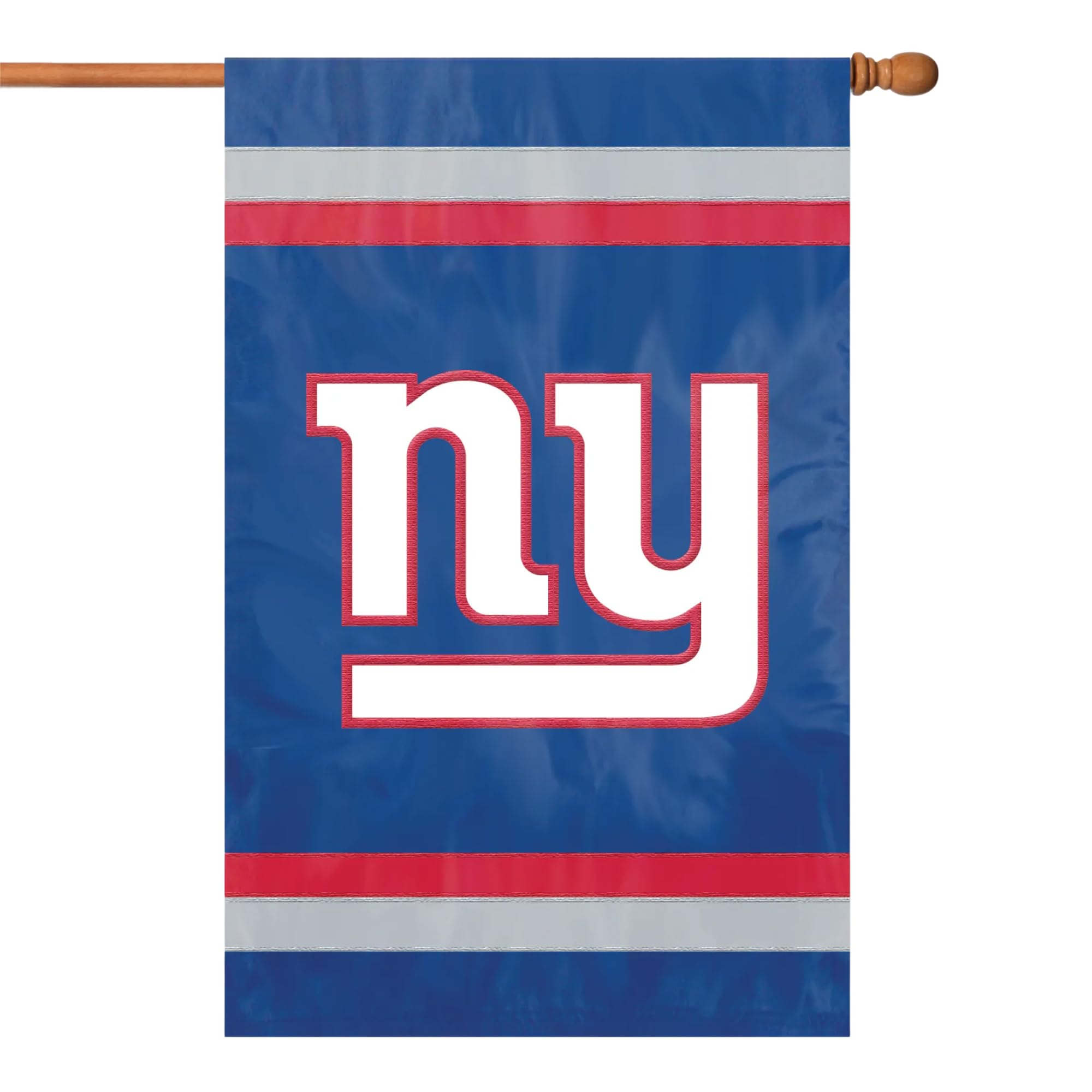 Party Animal NFL Team Flag, Double-Sided, New York Giants