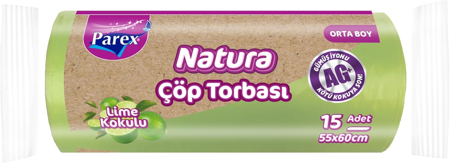 Parex Natura Çöp Torbası Orta Boy 15’li