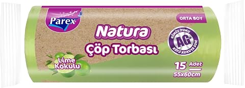 Parex Natura Çöp Torbası Orta Boy 15’li