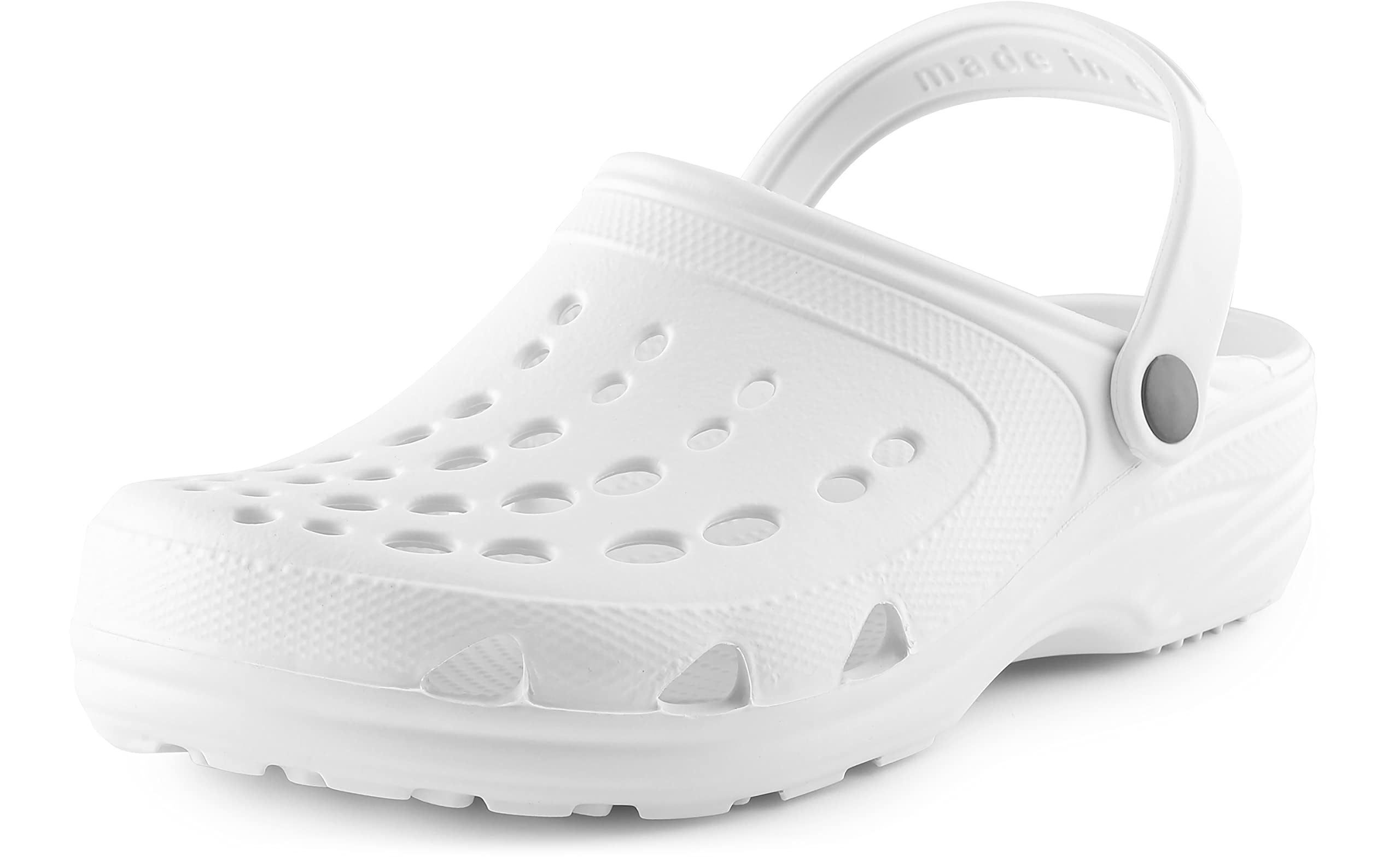 Ladeheid leichte Eva Clogs mit Fersenriemen Gartenclogs Gartenschuhe Freetime