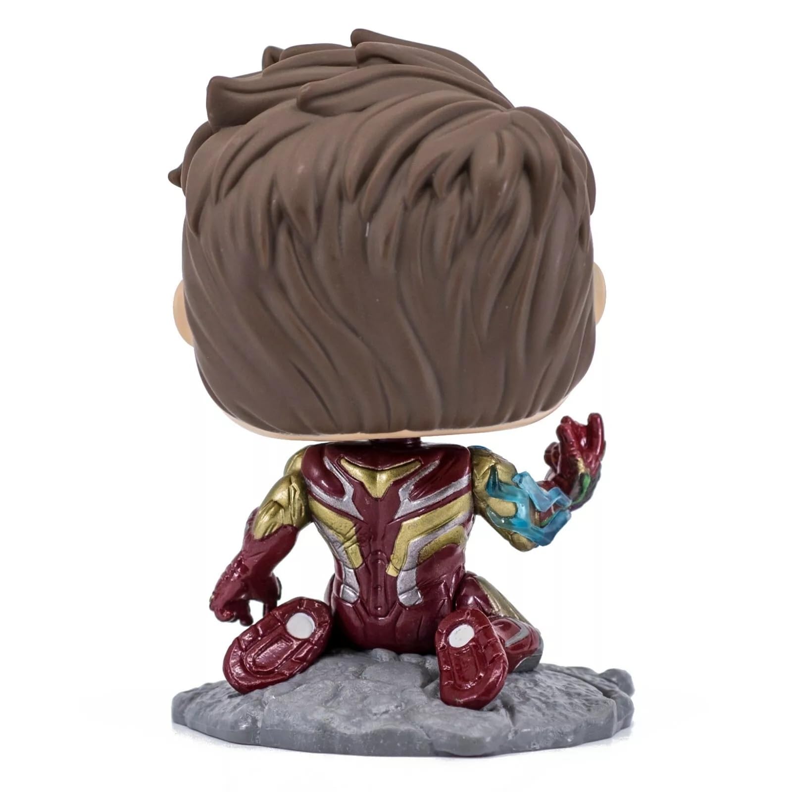 POP Marvel: Avengers Endgame – I Am Iron Man (leuchtet im Dunkeln) PX Previews Exklusive Funko-Vinyl-Figur (mit kompatibler Box-Schutzhülle), mehrfarbig, 9,5 cm