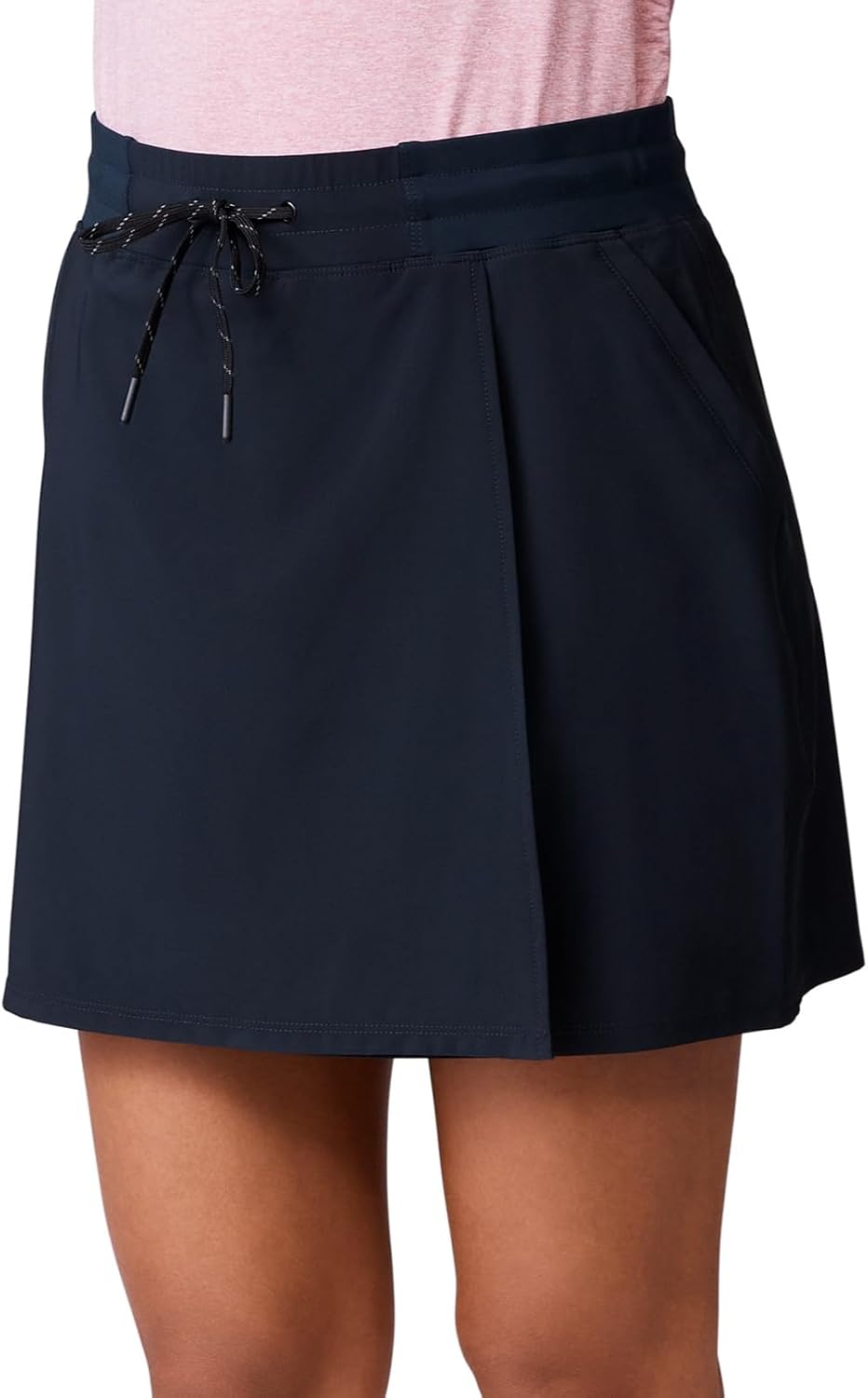 Free Country Women's Skort Built-in Shorts Tennis Golf Swimming Drawstring Skorts UPF 50+ Quick Dry Stretch with Pockets-TtoT