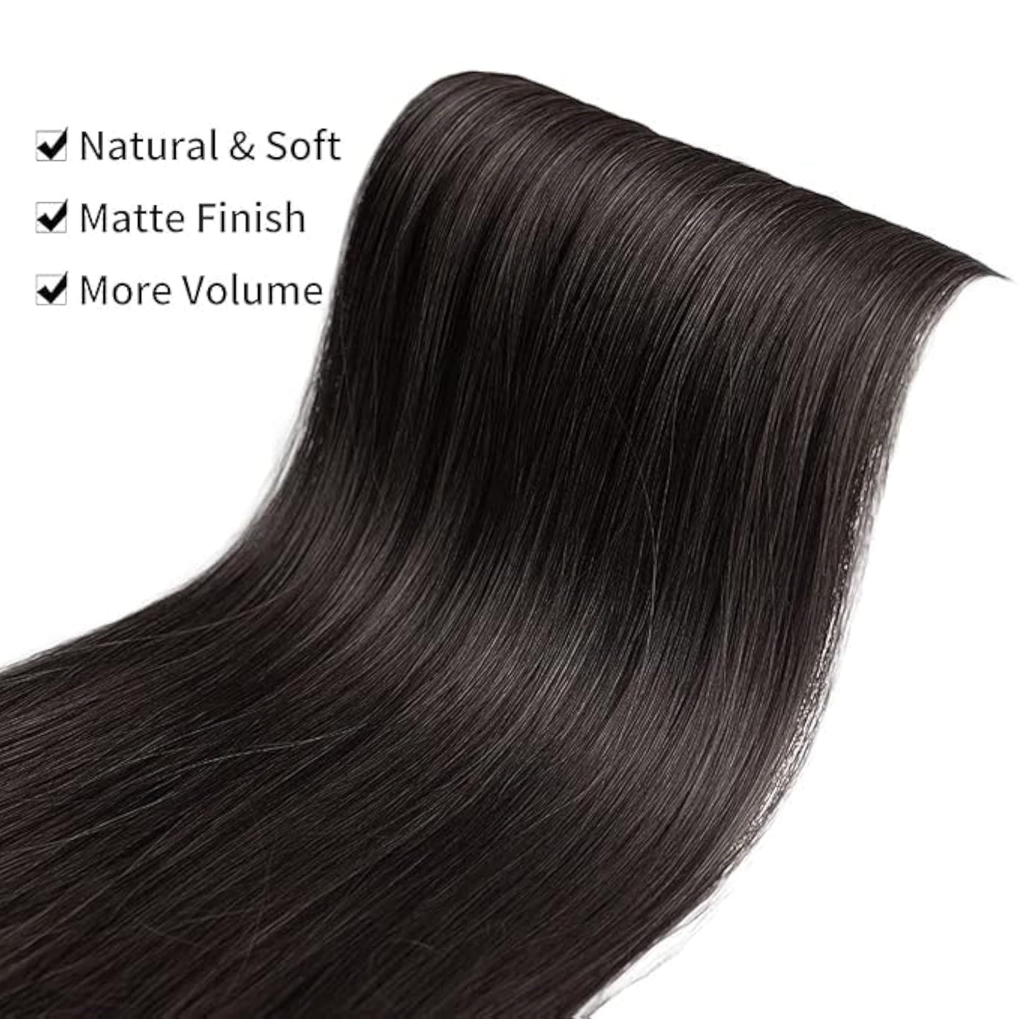 Darshan Slip Based 3 Clip Hair Topper Extension