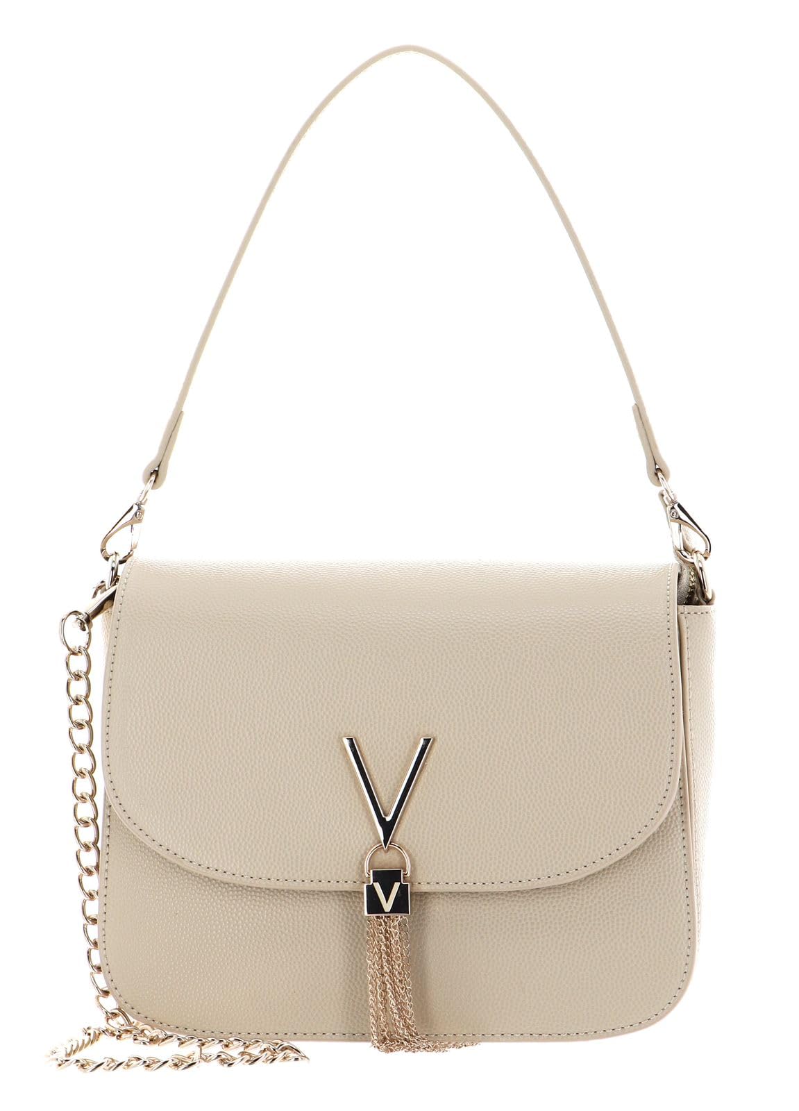 Valentino Women 1r4-divina Handbag, Beige, Standard