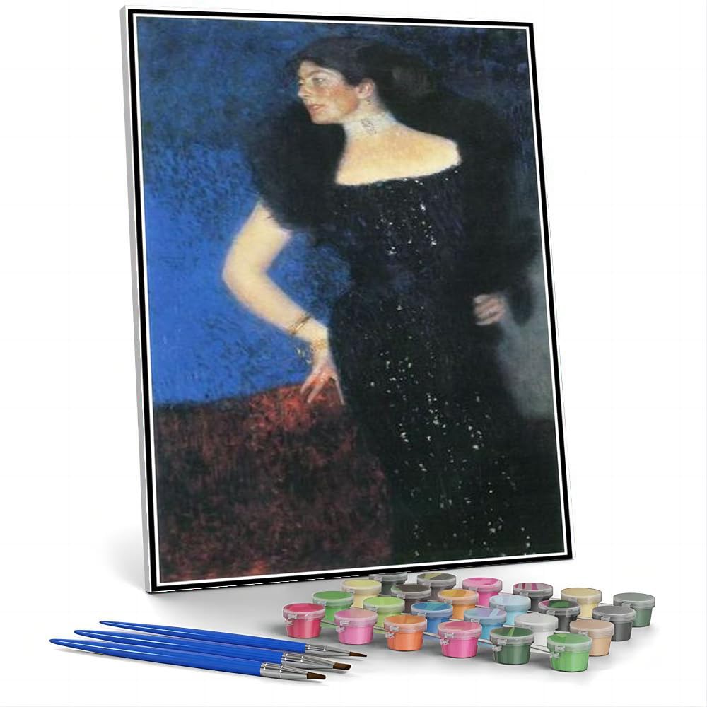 DIY Painting Kits for Adults Portrait of Rose Von Rosthorn Friedmann Painting by Gustav Klimt Arts Craft for Home Wall Decor