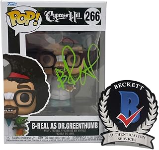 B-Real Signed Autograph Funko Pop As Dr Greenthumb #266 Cypress Hill Beckett COA