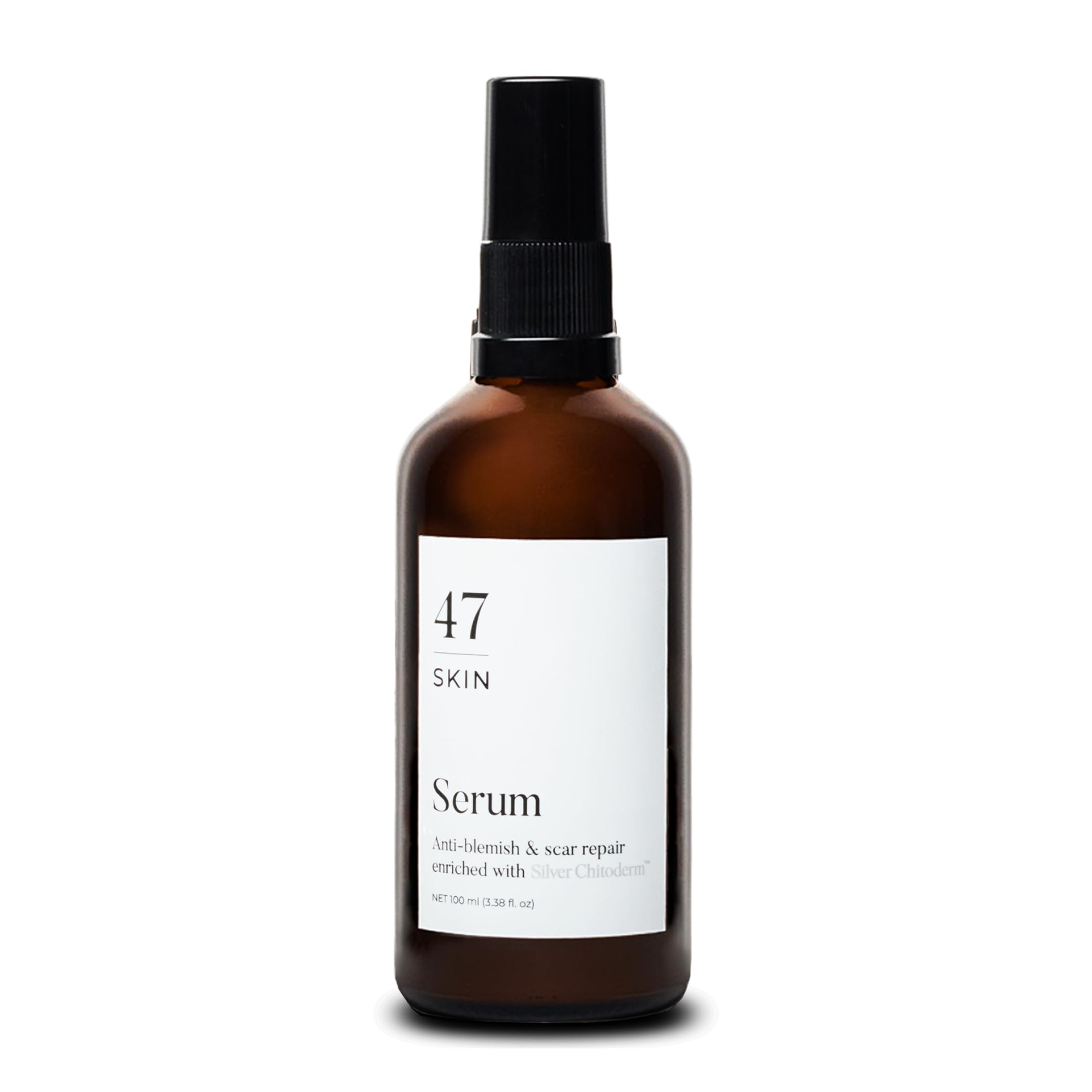 Anti-blemish & scar repair Serum enriched with Silver Chitoderm for All Skin Types, Clear Skin Moisturiser, 100ml