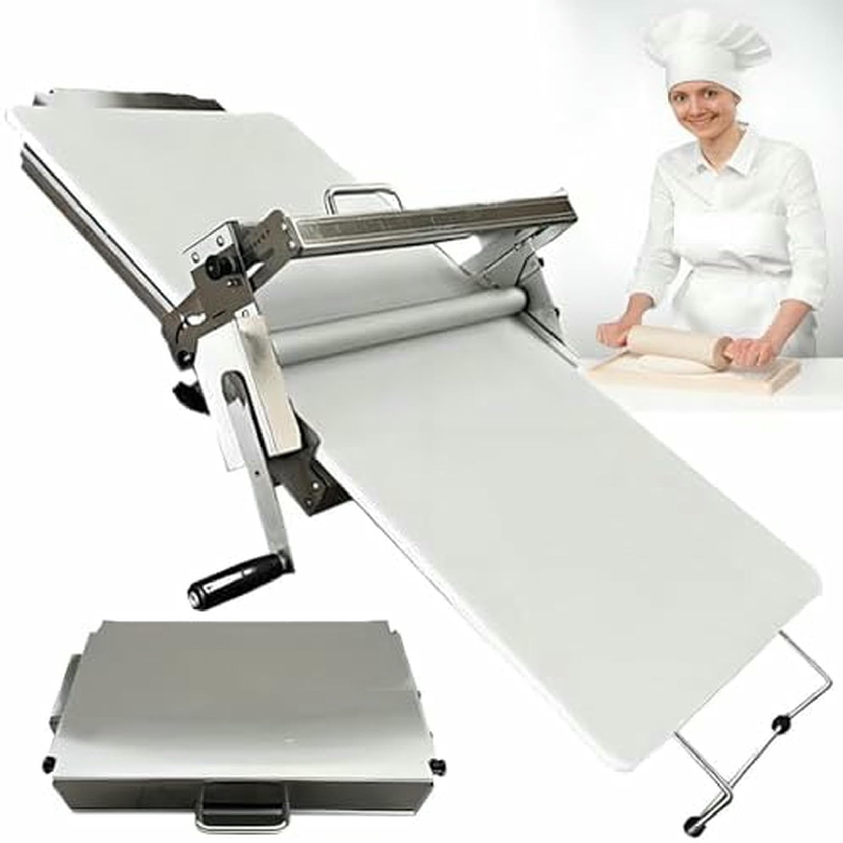 Laminoir et rouleau de pâte compact en acier inoxydable réglable pour pizza