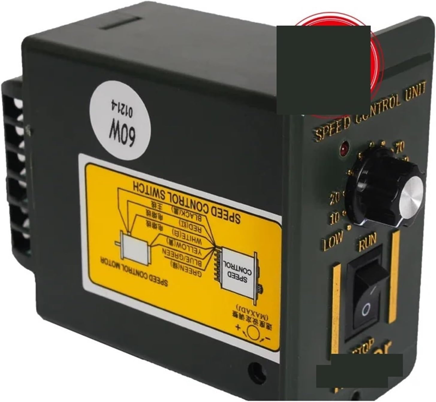 US-52 Motor Speed Controller Pinpoint Regulator Controller Forward & Backward AC 220V 6-400W(40w)