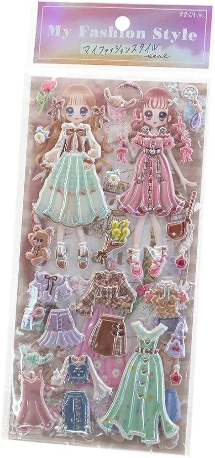 Amazon Co Jp きせかえシール シール シート マイファッションスタイル スイートガーリーラテ 文房具 オフィス用品