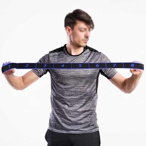Miniatura 11 de Banda Elastica Pilates CVC Bandas Elasticas Fitness Fitness Banda Elástica Cinturón Ejercicio Accesorio Foring Amarillo,Azul,Rojo -,Rosa