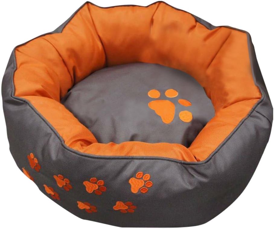 BUNNY BUSINESS Teflon Dog Donut Pet Bed Soft and Warm Cat