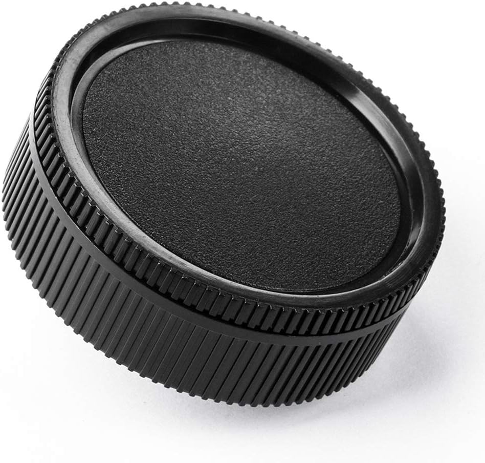 Body Cap and Lens Rear Cap Cover Replacement Set for Leica R-Mount LR Lens&Cameras,2 Sets