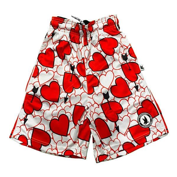 Flow Society Valentine Flow Boys Lacrosse Shorts | Boys LAX Shorts | Lacrosse Shorts for Boys | Kids Athletic Shorts for Boys