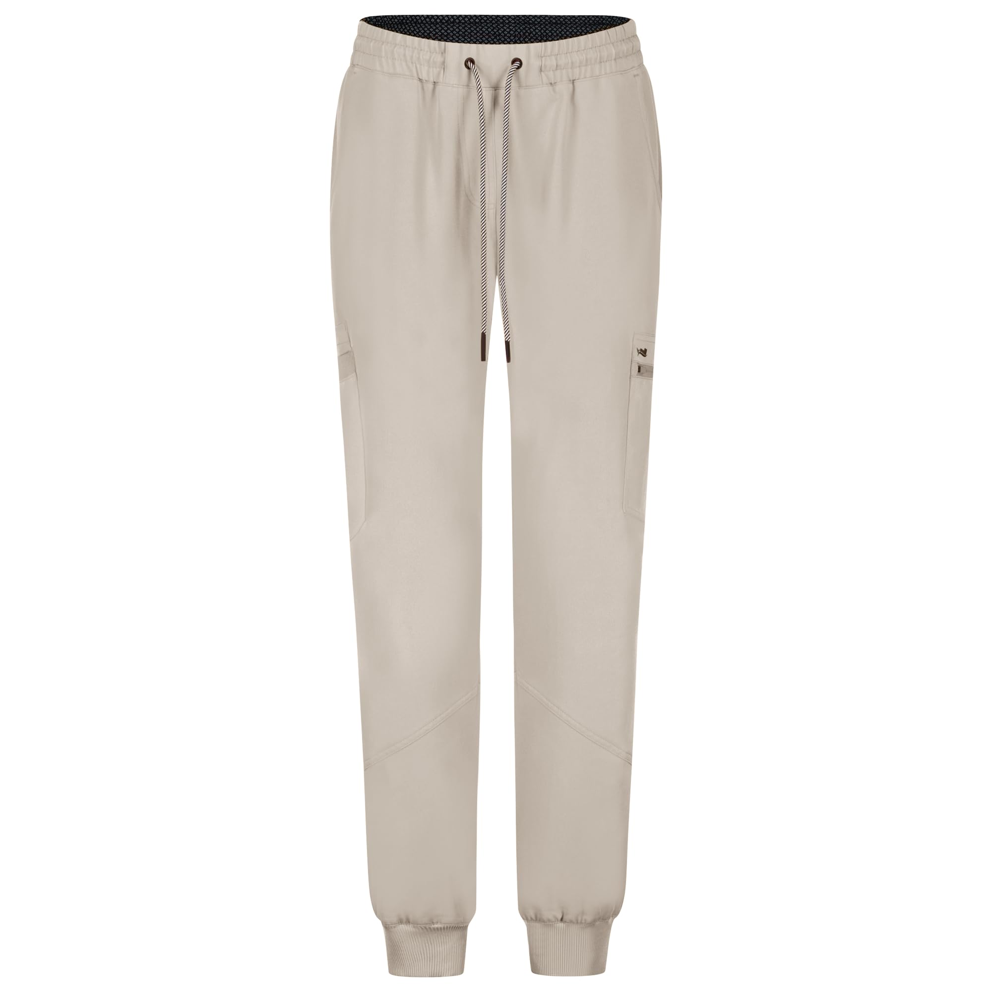 B-well Ricci Medizinische Schlupfhose Jogger 7 Taschen mit elastischem Bund und Gesäßtaschen Krankenhaus Uniformhose Anti-Falten mit Elasthan